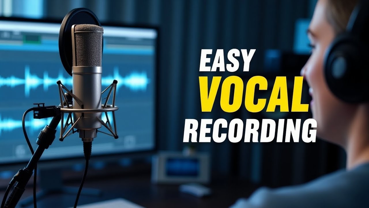How to Record Vocals Simple and Easier 