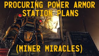 Fallout 76 - Procuring the Power Armor Stations Plans