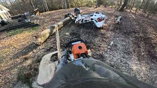 Oak removal Pt.2 (RAW FOOTAGE)
