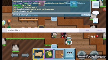 My First Video In Growtopia(Re Upload)With Intro