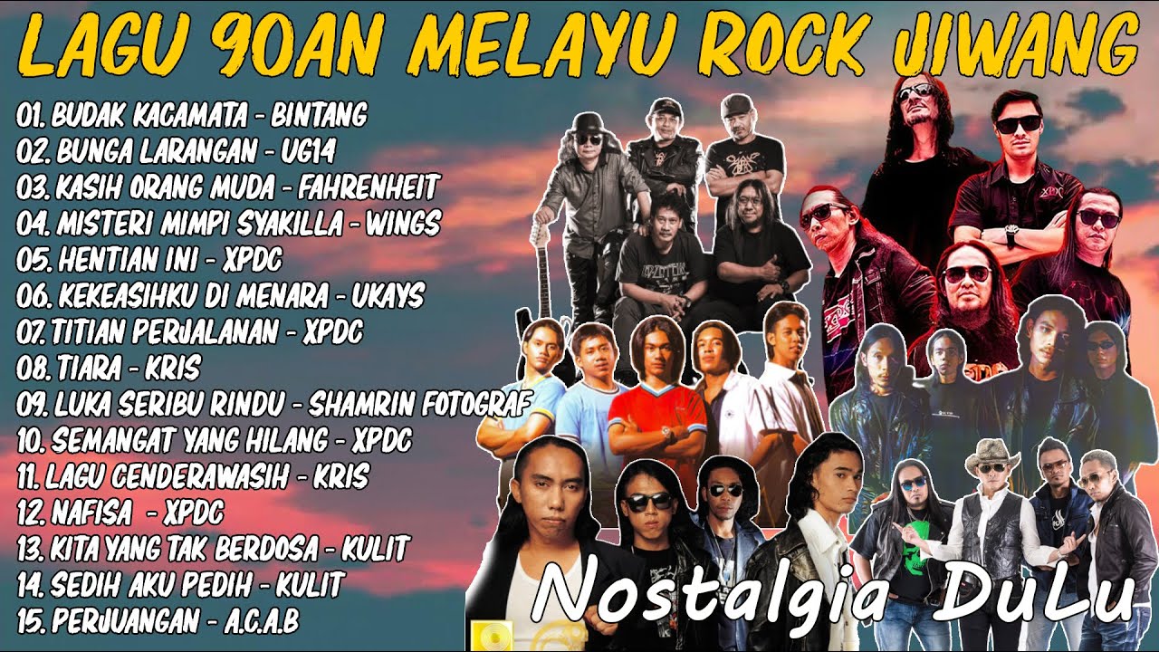 Koleksi Lagu Jiwang 80-90an Terbaik - Lagu Slow Rock Malaysia Ni Penuh Memori - Lagu Jiwang 90an
