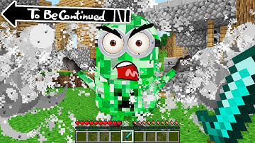 THIS IS CREEPER MINION MUTANT in Minecraft - Gameplay Movie Traps