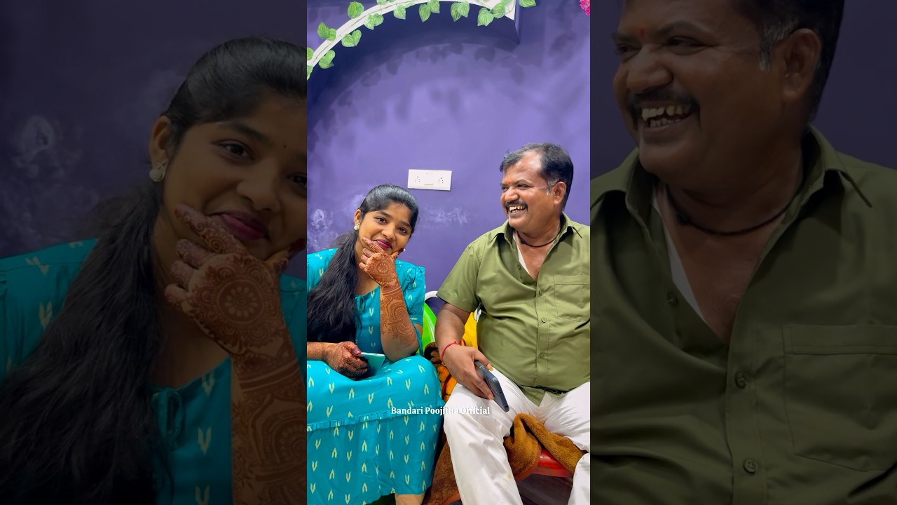 Father Rocks Daughter Shocks😂| Funny Father Daughter Comedy | Telugu Family Fun Shorts 2025 