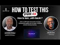 How to test with Gen AI  with Julio De Lima