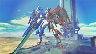 Gundam Breaker 2 - Dendrobium Boss Battle (Amazing Exia 0 Raiser)