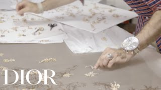 Autumn-Winter 2018-19 Haute Couture Show - Savoir-Faire: Embroidered Toile de Jouy