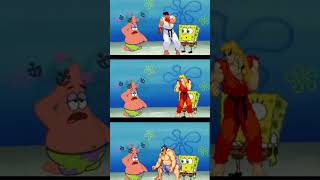 Patrick get beat up by X Ryu Ken E Honda-Meme Mentom