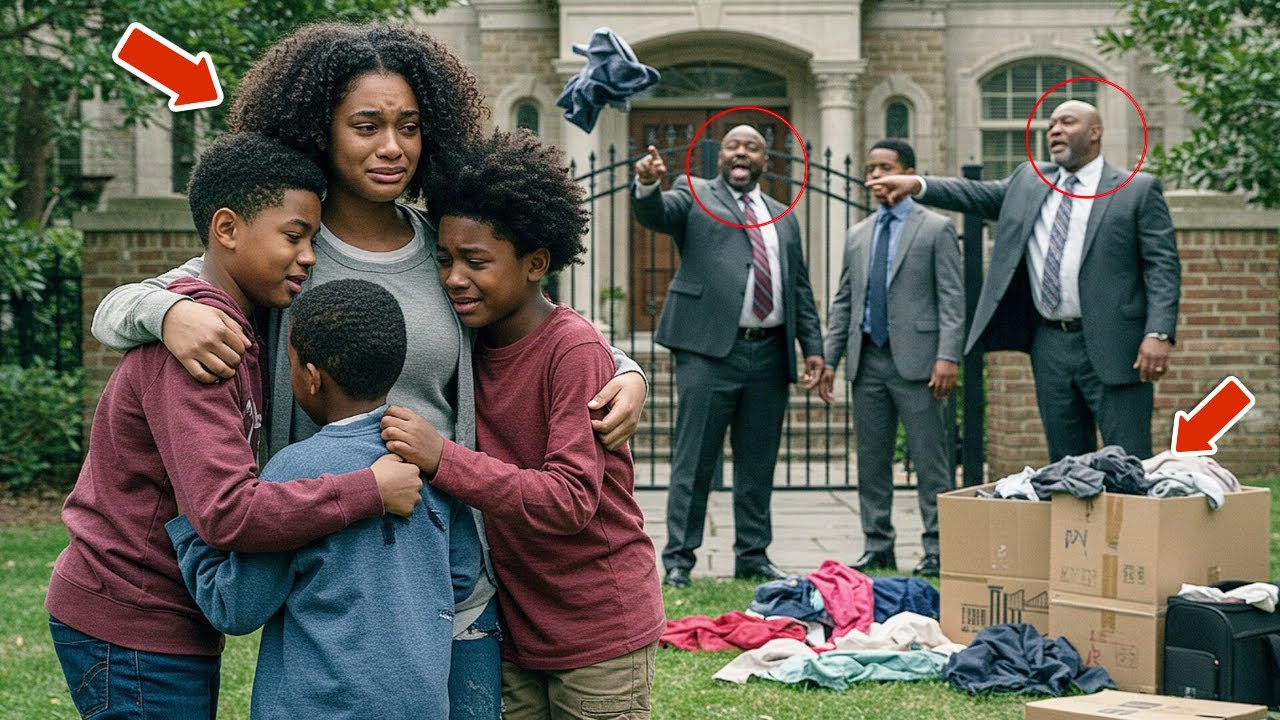 Unaware of their 100million Inheritance, their uncles threw them out after their parents died #tales