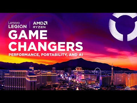 (live) Game Changers: Lenovo X Amd On Performance, Portability, And Ai