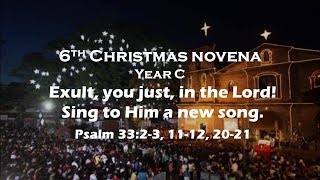 Video thumbnail of "PSALM 33 - Exult you just in the Lord! Sing to Him a new song."