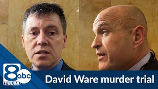 David Ware murder trial: Attorneys from both sides comment after jury picked