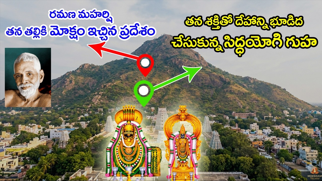 అరుణగిరి పై ఉన్న శక్తివంతమైన రహస్య ప్రదేశాలు | ఎలా వెళ్ళాలి? Arunachalam Secrets in Telugu