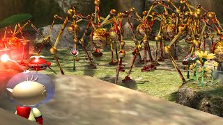 Pikmin 2 Except Every Enemy is Beady Long Legs