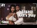 My First Legacy Challenge Let's Play!  Ep.1 | The Sims 4