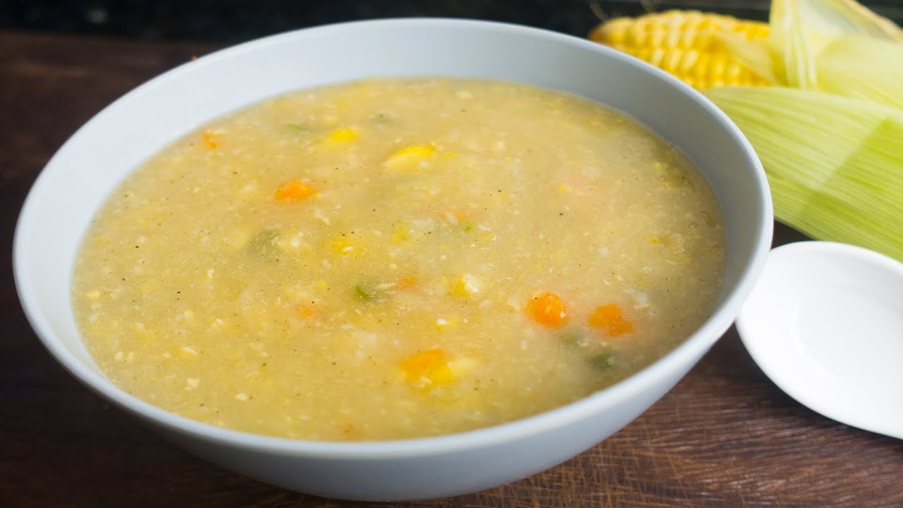 Sweet Corn Soup YouTube