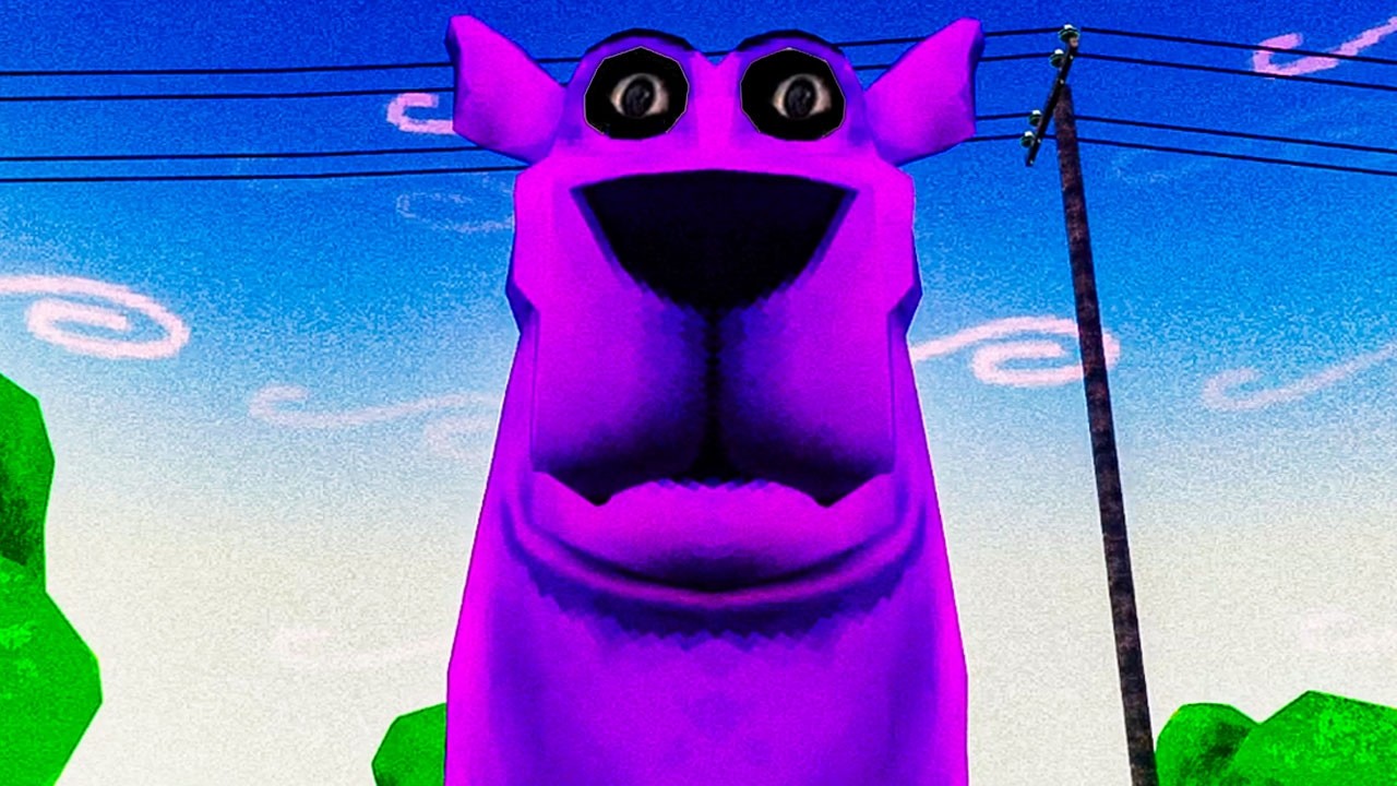 THIS CLIFFORD THE BIG RED DOG HORROR GAME IS NIGHTMARE FUEL..