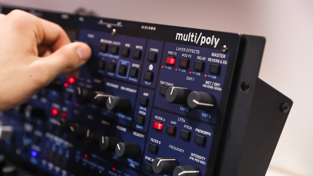Open Box KORG Multi/Poly Virtual Analog Synthesizer Desktop Module