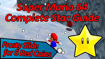 Frosty Slide for 8 Red Coins (Cool, Cool Mountain) - Super Mario 64 Complete Star Guide