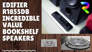 Edifier R1855DB Bookshelf Speakers - Unboxing, Review and Comparison