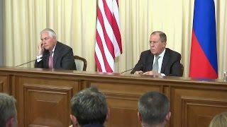 Secretary Tillerson Press Availability with Russian Foreign Minister Lavrov
