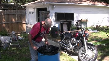 DIY how to make a trash can