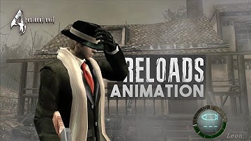 Resident Evil 4 - All Weapons and Upgrades, Reloads, Animations and Sound - 1080p 60FPS