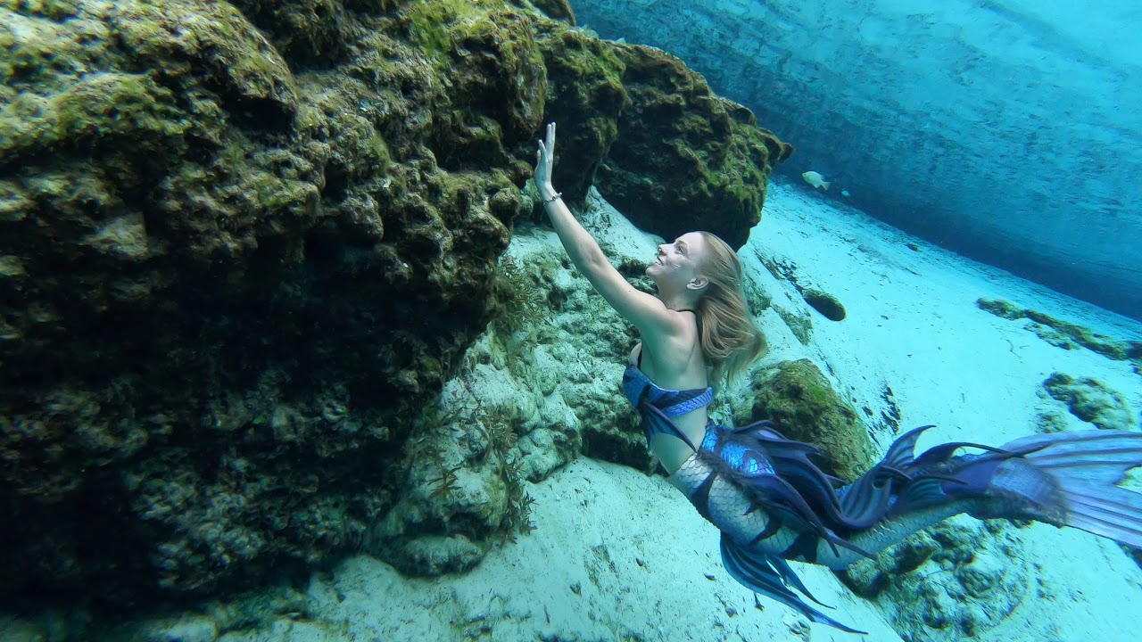 trinamason mermaid underwater springs ginnie YouTube