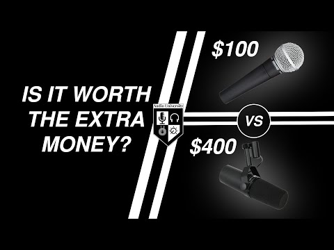 Shure SM58 vs Shure SM7B: MICROPHONE SHOOTOUT!