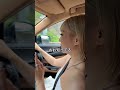 運転中の彼女に歌ってもらったw #shorts #カップル