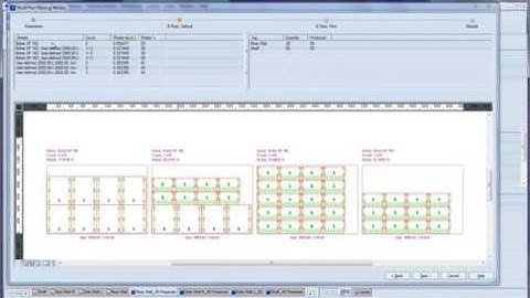 Nesting Layout _ EngView POP_POS displays software _ v.6