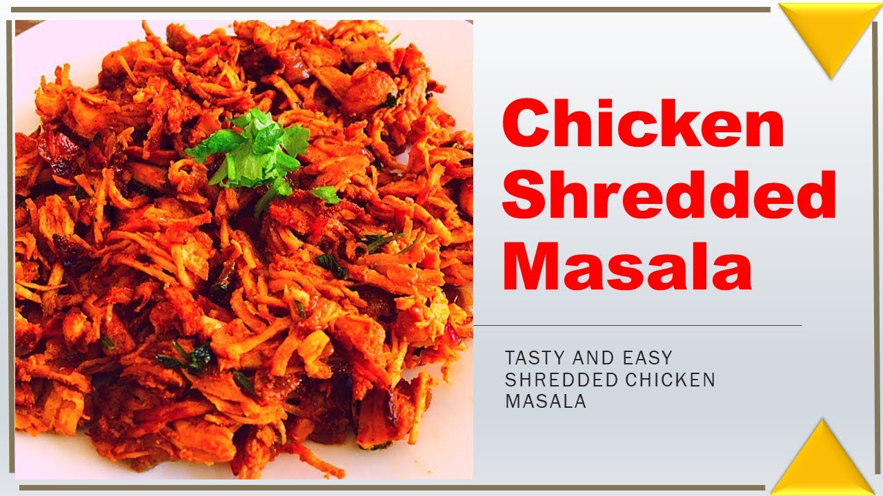Shredded Chicken Masala Shorts Chicken Youtube Shredded Chicken Masala Shorts Chicken Youtube