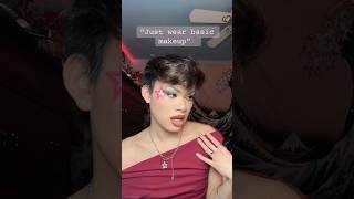Me when someone tells me to wear basic makeup 💄