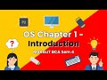 Operating System Chapter 1 | Introduction to OS | MAKAUT BCA Semester 4 | Easy Explanation