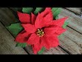 ABC TV | How To Make Poinsettia Paper Flower From Crepe Paper - Craft Tutorial