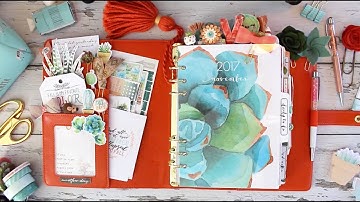 Cocoa Daisy Nov 2017 planner set up video
