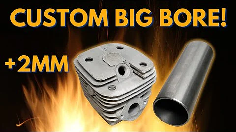 Custom Big bore build +2mm!! Chainsaw