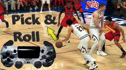 NBA 2K22 pick and roll controls