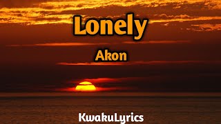 Akon - Lonely (Lyrics Video)