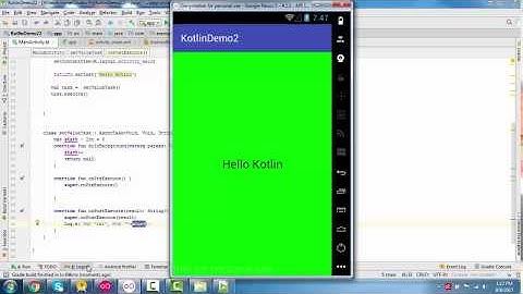 Android Kotlin - Async Task