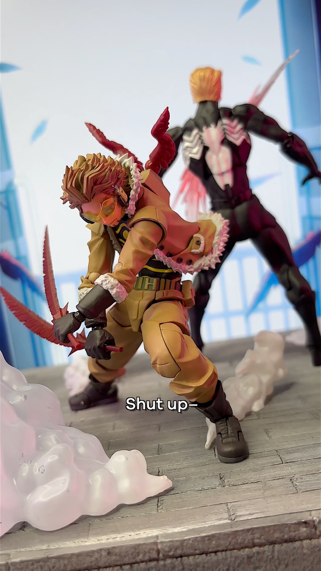 ヒーロー列伝　ステイゴールド B2 Posing Hawks Amazing Yamaguchi 🐦‍🔥 #myheroacademia #mha #diorama