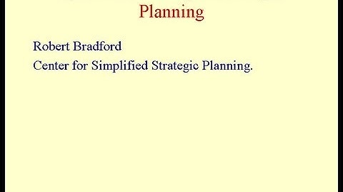 Using Systems Thinking Strategically by Robert Bradford