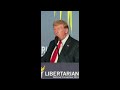 Trump speaks at libertarian national convention shorts