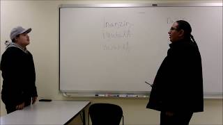SWC Dakota Language II: Week 11 Lesson 3   Inazin Iyutaka Iwanka