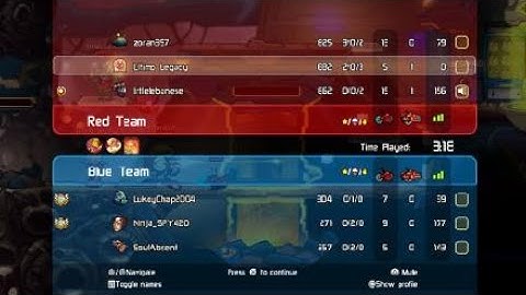 Steam Roll Win 3m 18 secs - Awesomenauts Assemble! 06/02/21