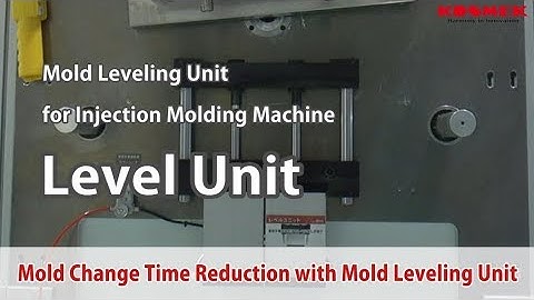 【KOSMEK】Mold Leveling Unit for Injection Molding Machine：Level Unit (Model MHL)