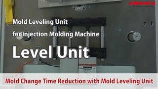 【KOSMEK】Mold Leveling Unit for Injection Molding Machine：Level Unit (Model MHL)