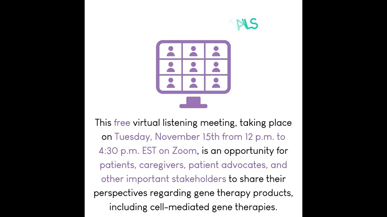 BDSRA ToolboxTuesday FDA Public Listening Meeting On Gene Therapy