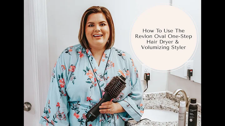 How To Use The Revlon Oval One-Step Hair Dryer & V...