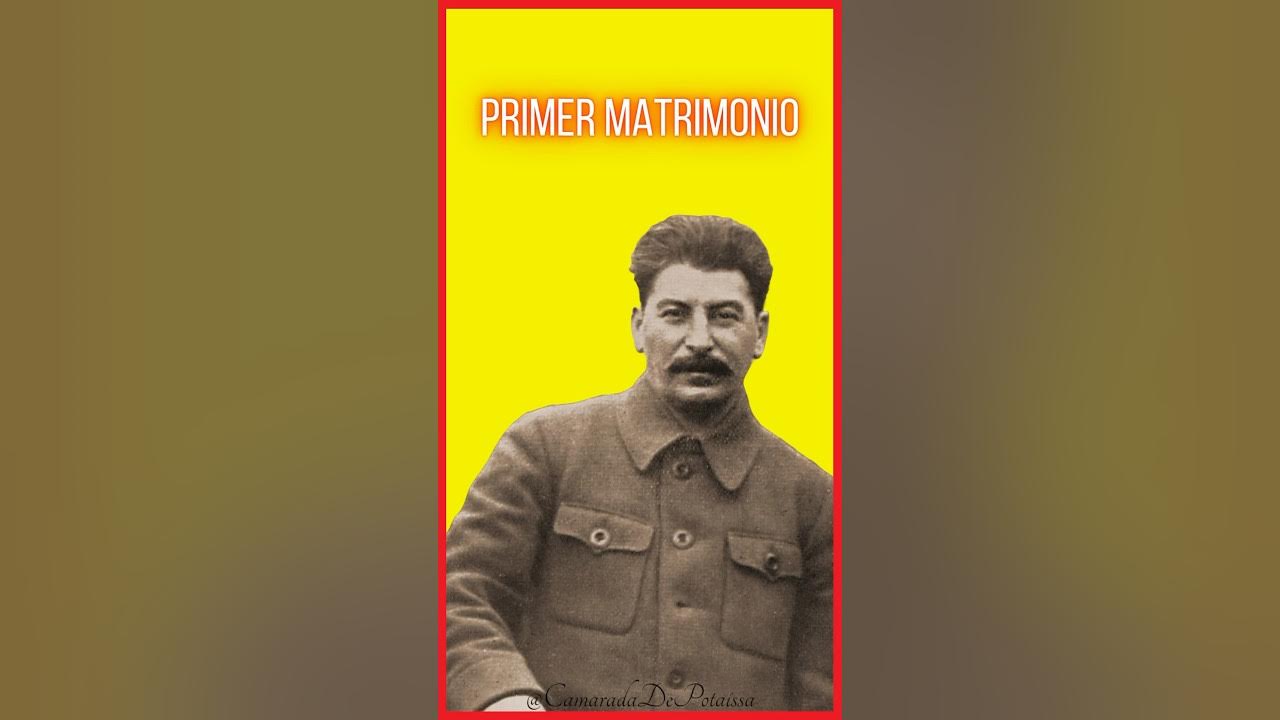 Stalin SE CASA con Yekaterina Svanidze historia history rusia 