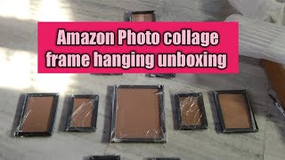 Amazon Wall 11 Collage Photo Frames Black Glass Unboxin pinkafashionandvlogs